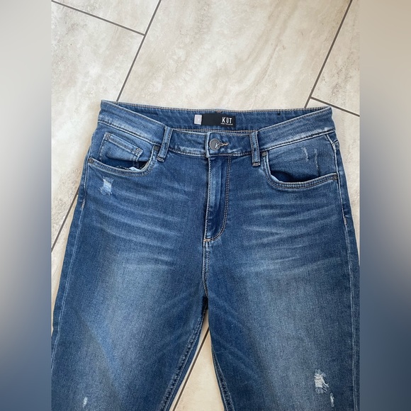 KUT FROM THE KLOTH girlfriend straight leg size 8 - Picture 3 of 9